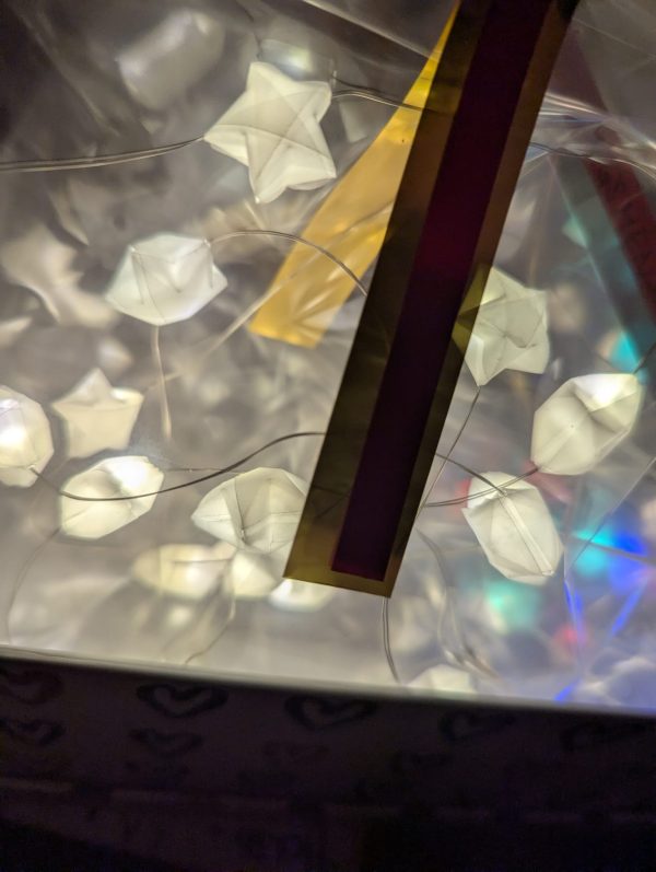 Origamisternlichterkette – Bild 4